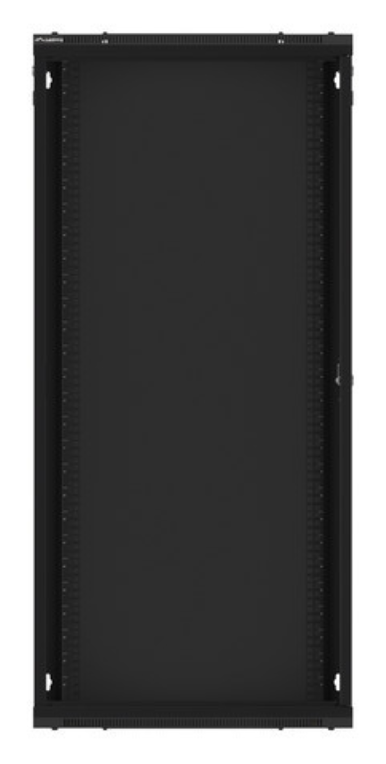 Lanberg WF01-6427-10B armario rack 27U Bastidor de pared Negro