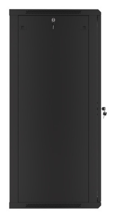 Lanberg WF01-6627-10B armario rack 27U Bastidor de pared Negro