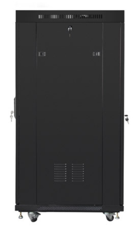 Lanberg FF01-6827-23BL armario rack 27U Rack o bastidor independiente Negro