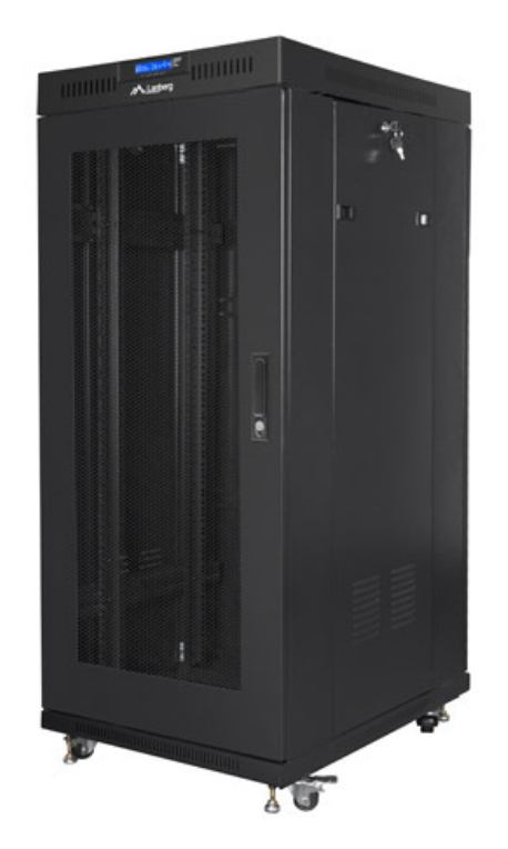 Lanberg FF01-6827-23BL armario rack 27U Rack o bastidor independiente Negro