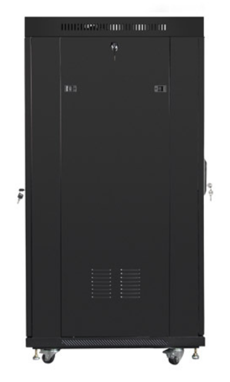 Lanberg FF01-8027-12BL armario rack 27U Rack o bastidor independiente Negro