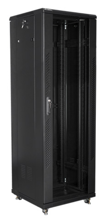 Lanberg FF01-6637-12B armario rack 37U Rack o bastidor independiente Negro