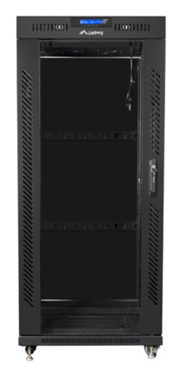 Lanberg FF01-8037-12BL armario rack 37U Rack o bastidor independiente Negro