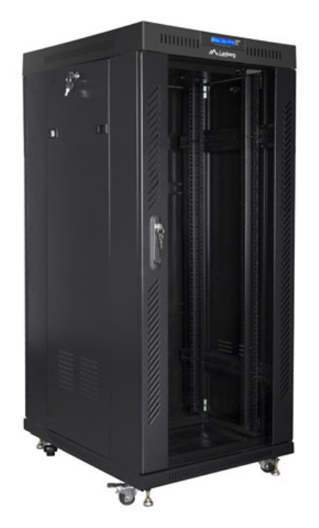Lanberg FF01-8037-12BL armario rack 37U Rack o bastidor independiente Negro
