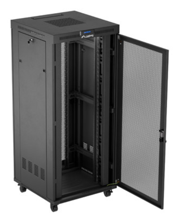 Lanberg FF01-8837-23BL armario rack 37U Rack o bastidor independiente Negro