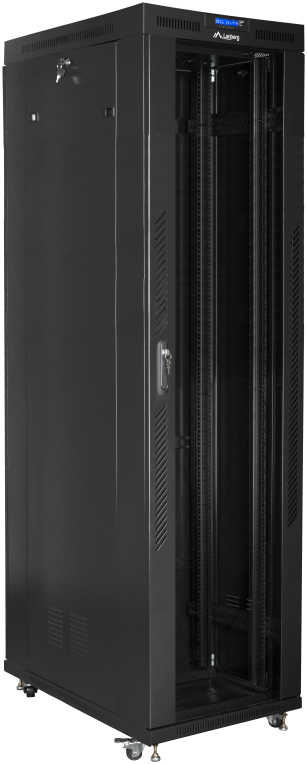 Lanberg FF01-8047-12B armario rack 47U Rack o bastidor independiente Negro
