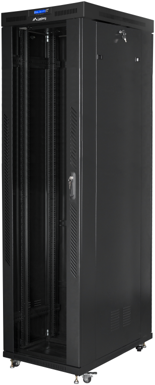 Lanberg FF01-8047-12B armario rack 47U Rack o bastidor independiente Negro