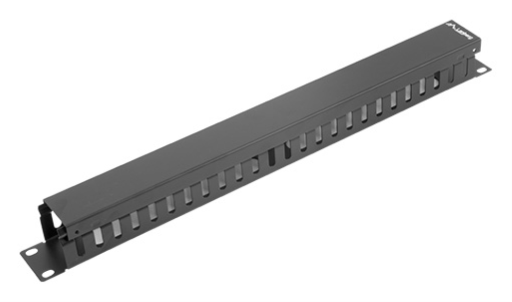 Lanberg AK-1201-B accesorio de bastidor Panel de gestión de cables