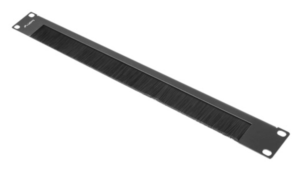 Lanberg AK-1103-B accesorio de bastidor Panel pasacables con cepillo