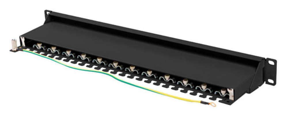 Lanberg PPS7-1024-B panel de parcheo 1U