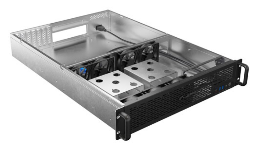 Lanberg SC01-6502-12B plataforma de infraestructura modular Bastidor (2U) 0 GB