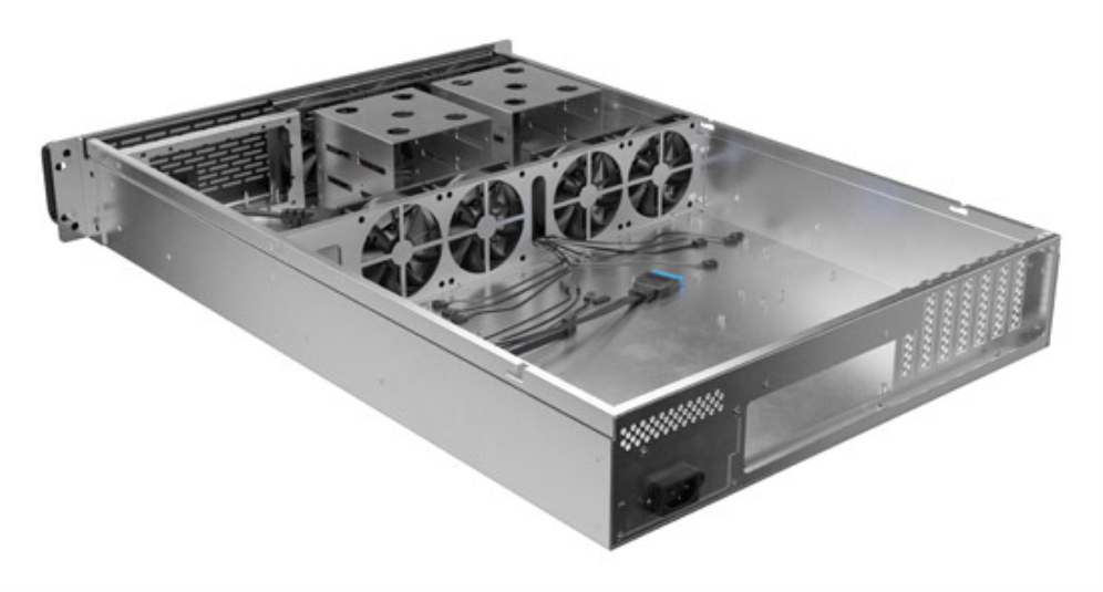 Lanberg SC01-6502-12B plataforma de infraestructura modular Bastidor (2U) 0 GB