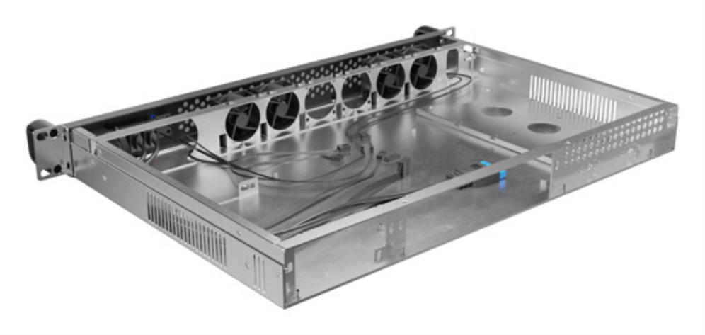 Lanberg SC01-3001-10B plataforma de infraestructura modular Bastidor (1U) 0 GB