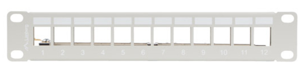 Lanberg PPKS-9212-S panel de parcheo 1U