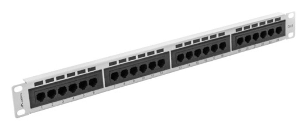 Lanberg PPU6-1024-S panel de parcheo 1U