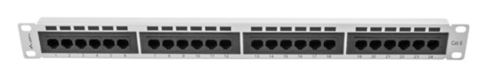 Lanberg PPU6-1024-S panel de parcheo 1U