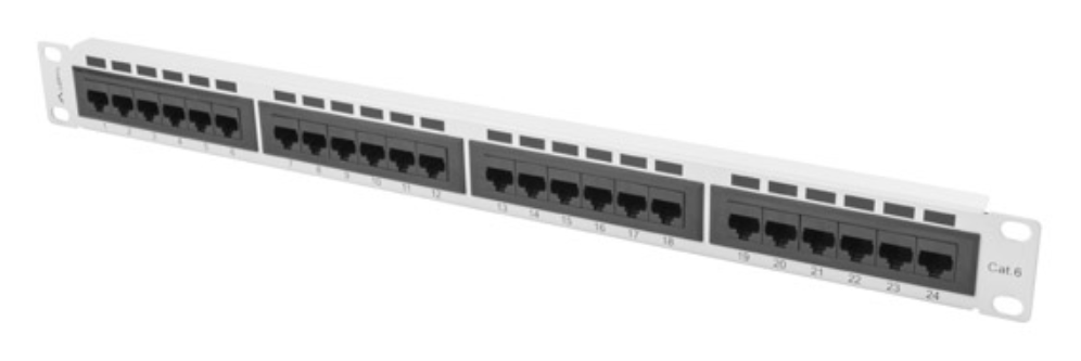 Lanberg PPU6-1024-S panel de parcheo 1U