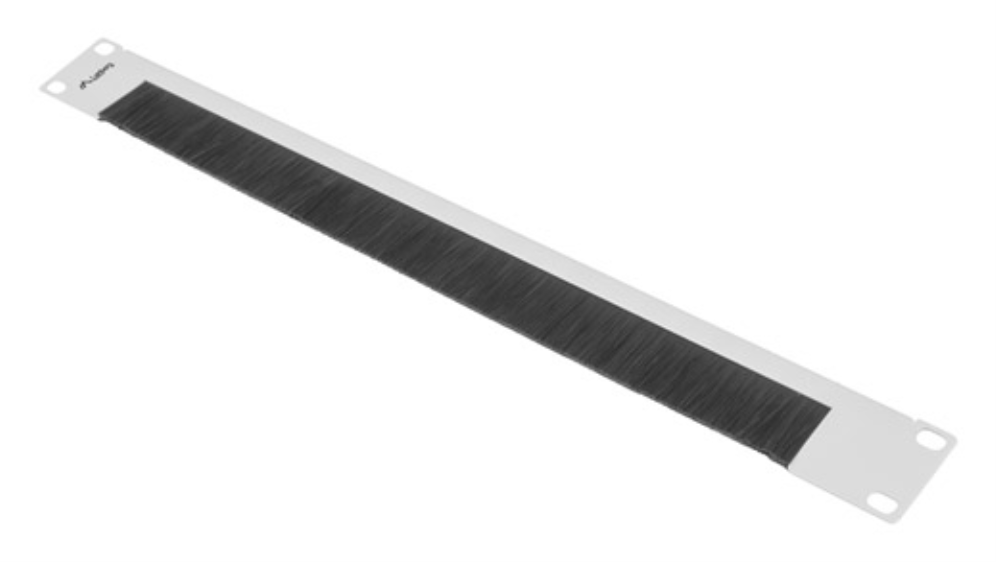 Lanberg AK-1103-S accesorio de bastidor Panel pasacables con cepillo