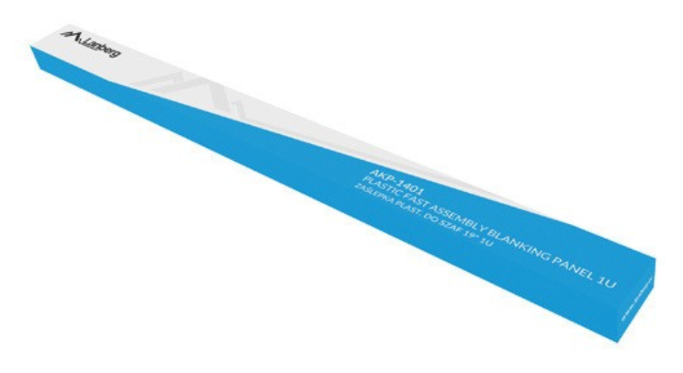 Lanberg AKP-1401-B accesorio de bastidor Panel de supresión para bastidor
