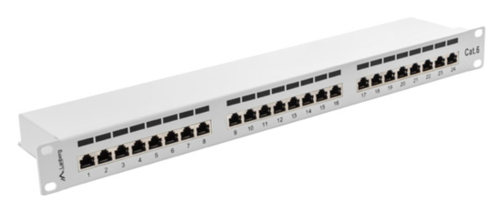 Lanberg PPS6-1024-S panel de parcheo 1U