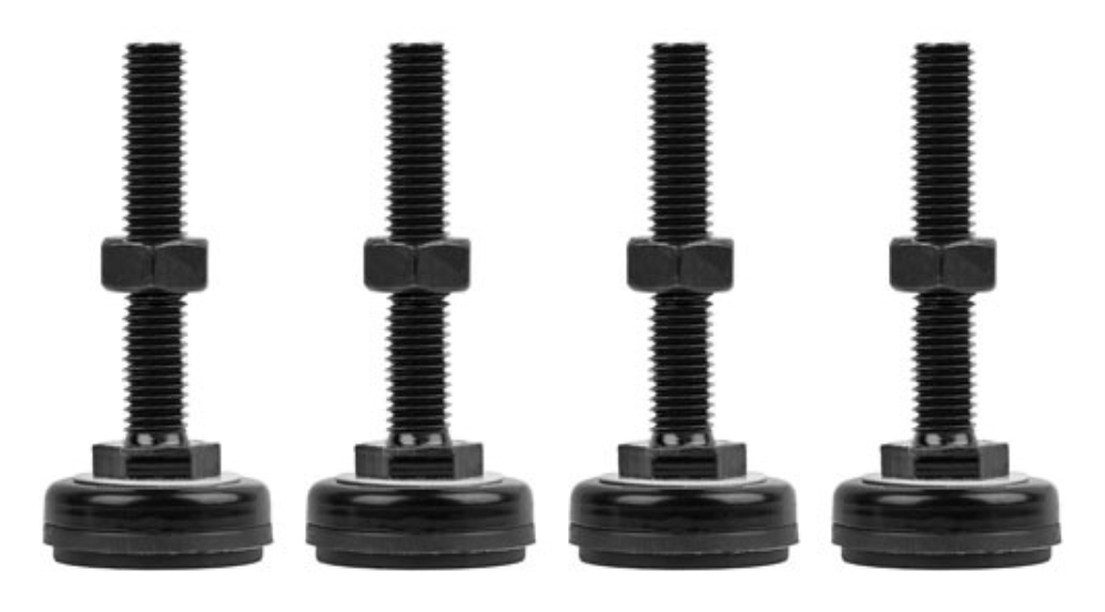 Lanberg AK-1602-B accesorio de bastidor Pie de nivelación para rack