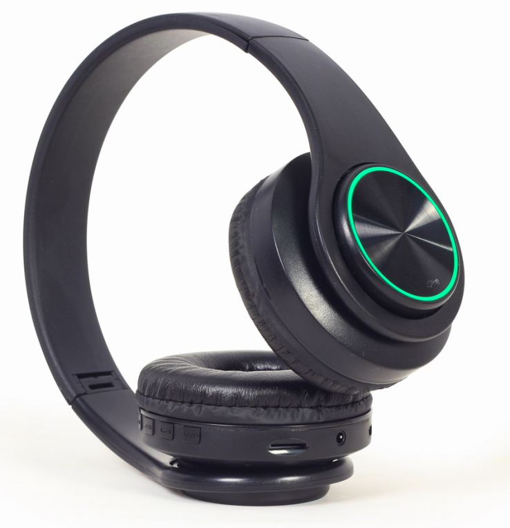 Gembird BHP-LED-01 auricular y casco Auriculares Inalámbrico y alámbrico Diadema Música/uso diario MicroUSB Bluetooth Negro
