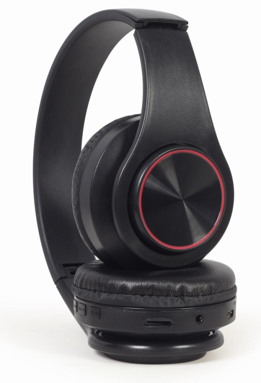 Gembird BHP-LED-01 auricular y casco Auriculares Inalámbrico y alámbrico Diadema Música/uso diario MicroUSB Bluetooth Negro