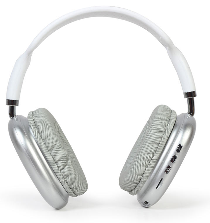 Gembird BHP-LED-02-W auricular y casco Auriculares Inalámbrico Diadema Llamadas/Música Bluetooth Blanco