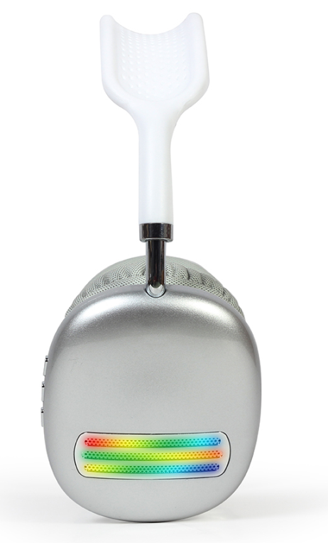 Gembird BHP-LED-02-W auricular y casco Auriculares Inalámbrico Diadema Llamadas/Música Bluetooth Blanco