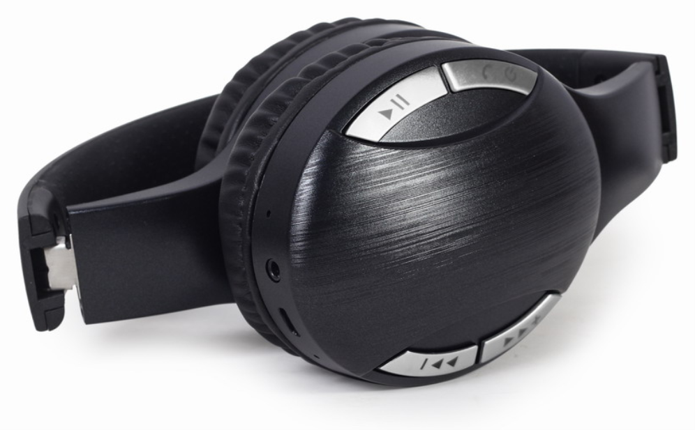 Gembird BTHS-01-BK auricular y casco Auriculares Inalámbrico y alámbrico Diadema Llamadas/Música MicroUSB Bluetooth Negro
