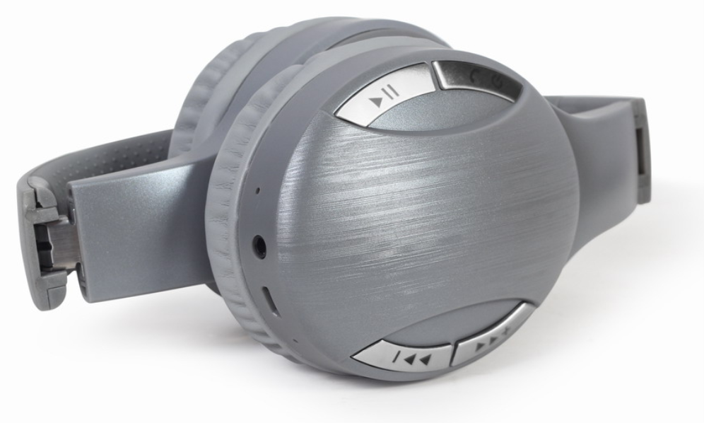 Gembird BTHS-01-SV auricular y casco Auriculares Inalámbrico y alámbrico Diadema Llamadas/Música MicroUSB Bluetooth Plata