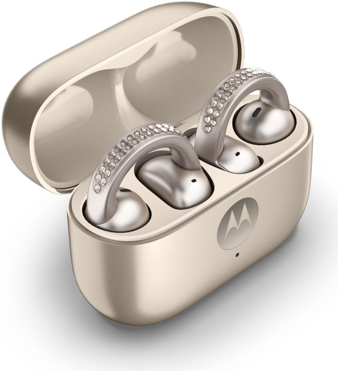 Motorola moto buds loop Auriculares Inalámbrico Clip de oreja Llamadas/Música/Deporte/Uso diario Bluetooth Beige