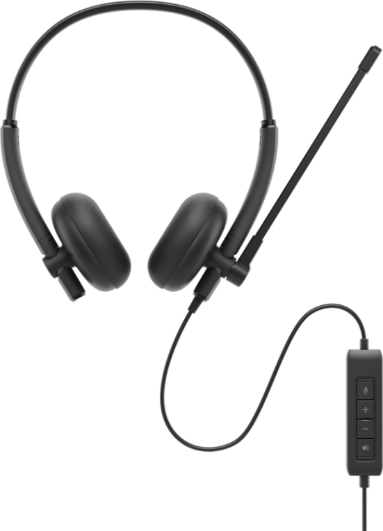 DELL WH125 Auriculares Alámbrico Diadema Oficina/Centro de llamadas USB tipo A Negro