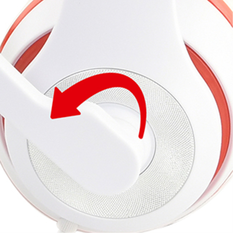 Gembird MHS-03-WTRD auricular y casco Auriculares Alámbrico Diadema Llamadas/Música Rojo, Blanco