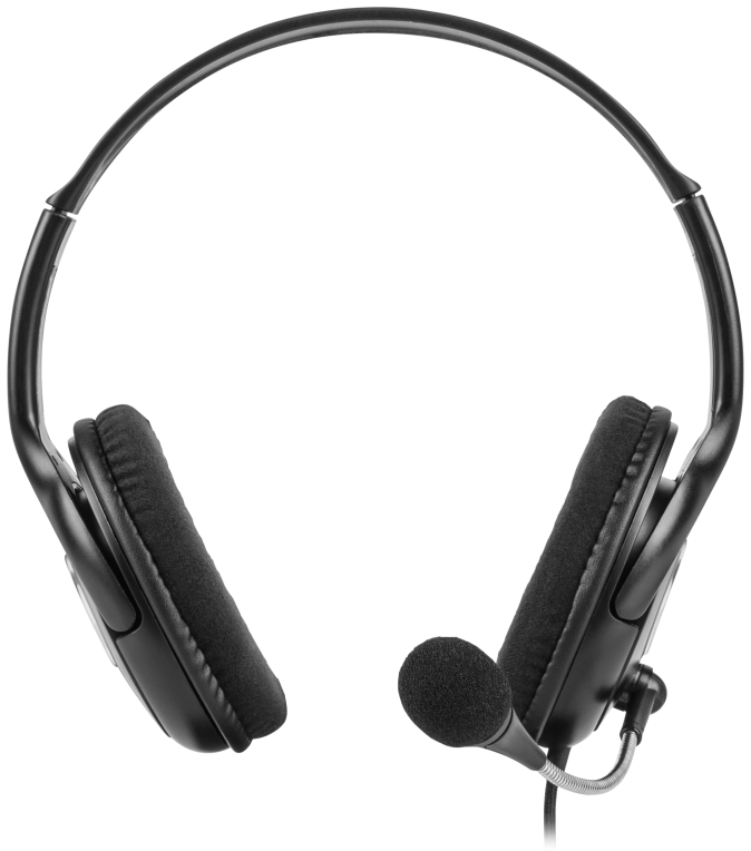 NATEC Bear 2 Auriculares Alámbrico Diadema Negro