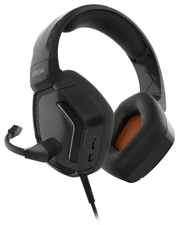 Krom KOPA PRO Auriculares Alámbrico Diadema Juego Negro