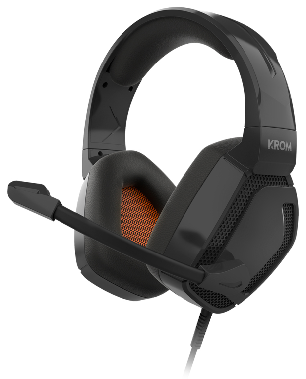 Krom KOPA PRO Auriculares Alámbrico Diadema Juego Negro