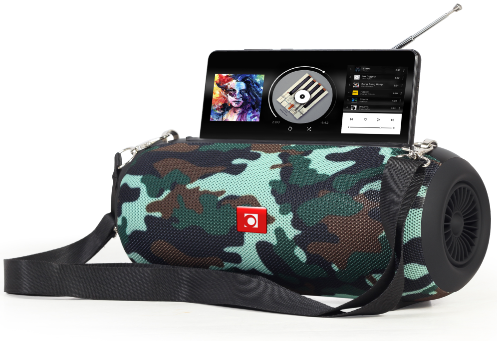 Gembird SPK-BT-17-CM altavoz portátil o de fiesta Camuflaje 5 W