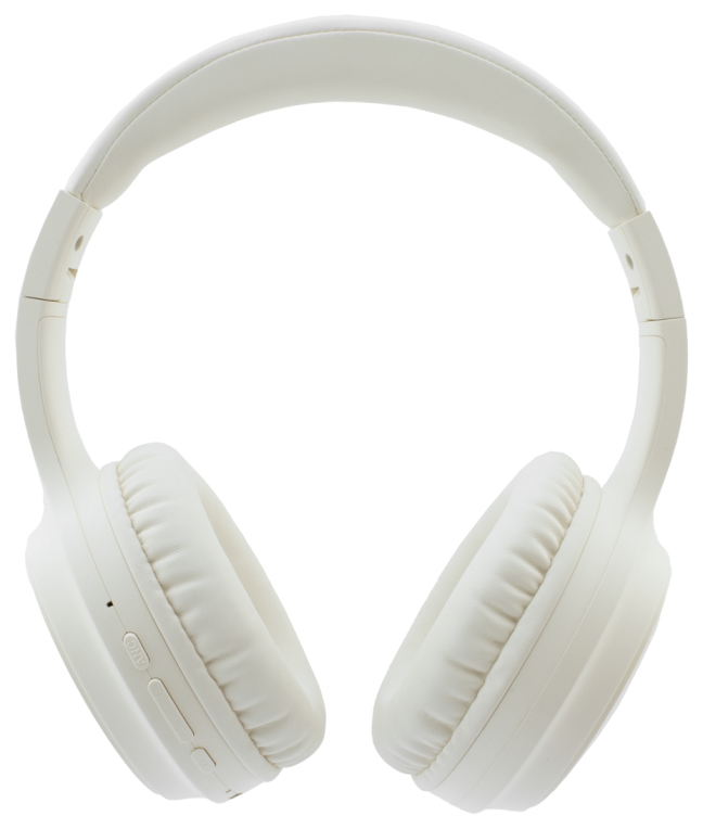 CoolBox AURICULARES BLUETOOTH 5.3 AIR40 CANCELACION RUIDO ANC BEIGE DIADEMA PLEGABLES