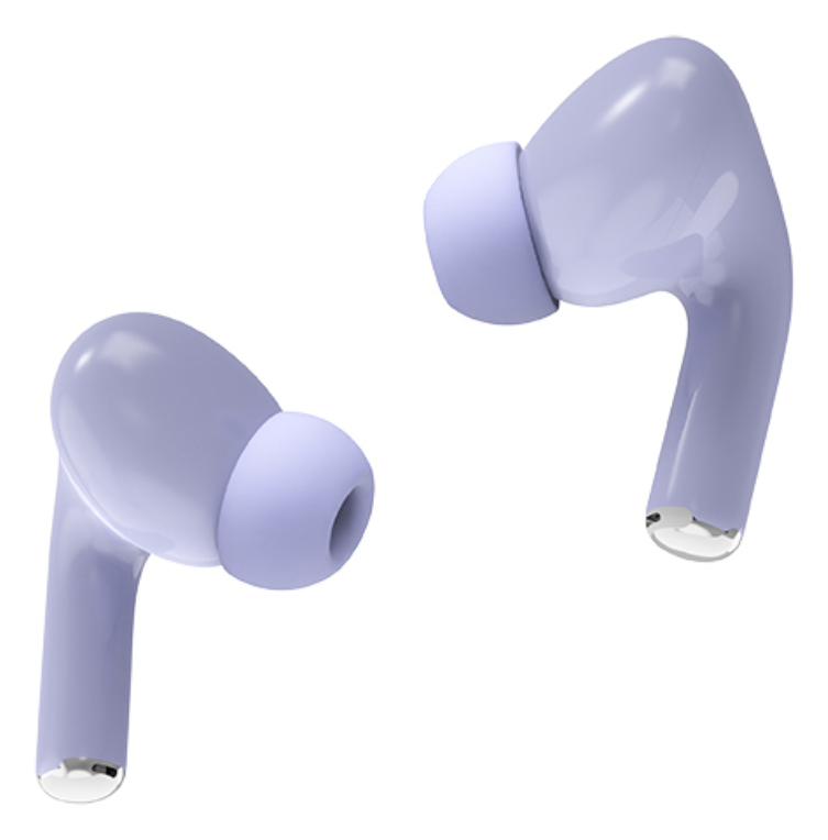 Gembird GMB Audio TWS-03-V auricular y casco Auriculares True Wireless Stereo (TWS) Dentro de oído Llamadas/Música USB Tipo C Bluetooth Violeta