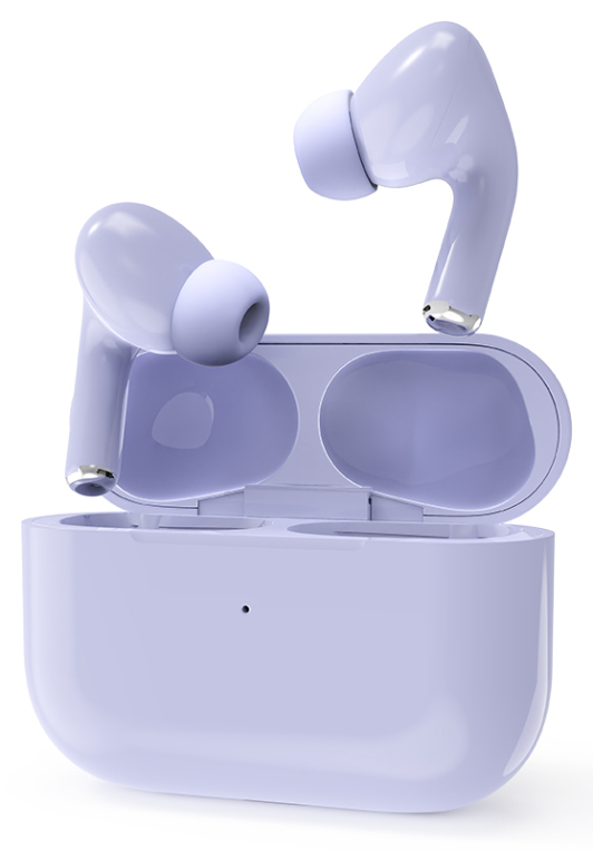 Gembird GMB Audio TWS-03-V auricular y casco Auriculares True Wireless Stereo (TWS) Dentro de oído Llamadas/Música USB Tipo C Bluetooth Violeta