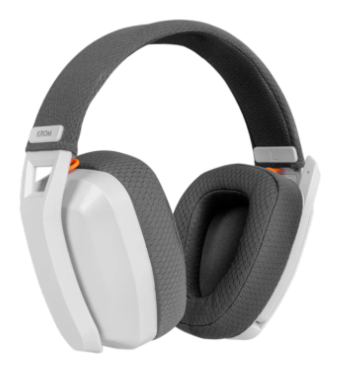 Krom Kanji Auriculares Inalámbrico y alámbrico Diadema Juego USB Tipo C Bluetooth Blanco