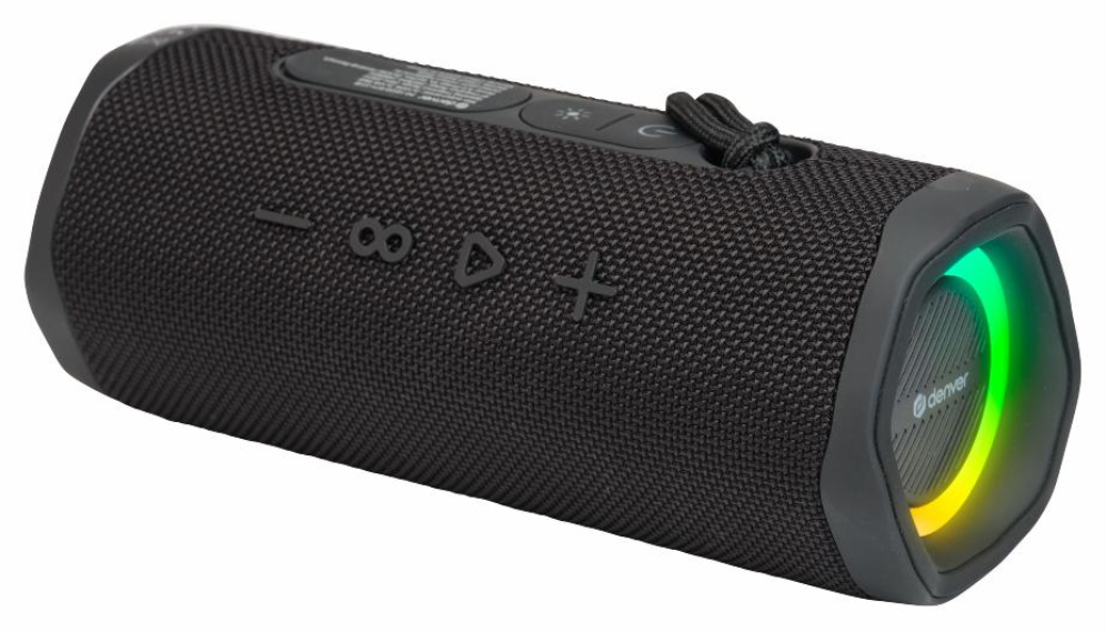 Denver BTV-223B BLACK altavoz portátil o de fiesta Negro 20 W