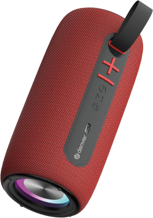 Denver BTL-360BD altavoz portátil o de fiesta Altavoz portátil estéreo Rojo 10 W