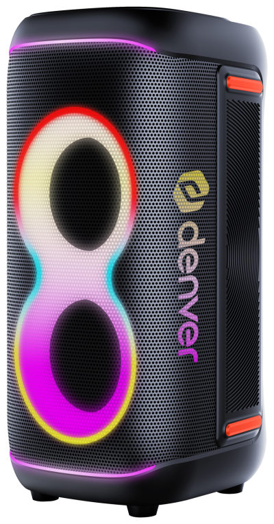 Denver BPS-370 Altavoz para fiestas Negro 100 W