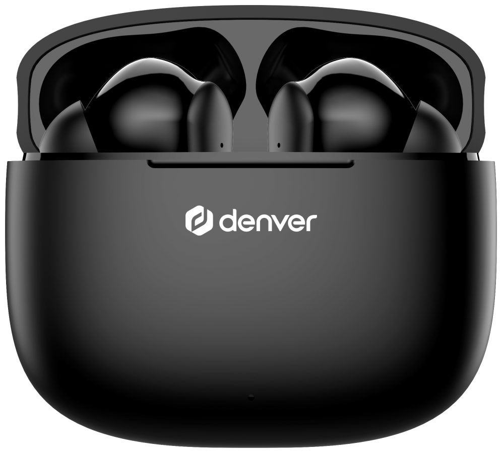 Denver TWE-48B Auriculares True Wireless Stereo (TWS) Dentro de oído Llamadas/Música Bluetooth Negro