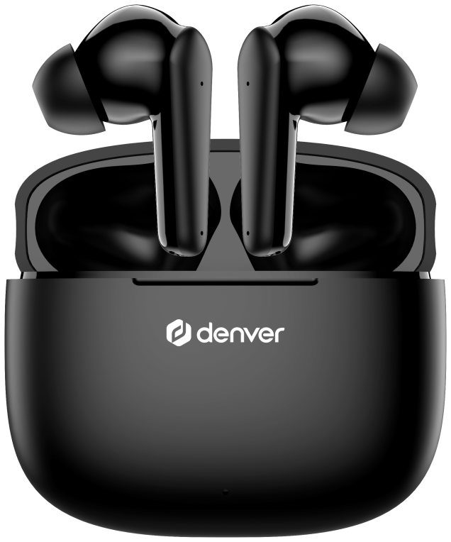 Denver TWE-48B Auriculares True Wireless Stereo (TWS) Dentro de oído Llamadas/Música Bluetooth Negro