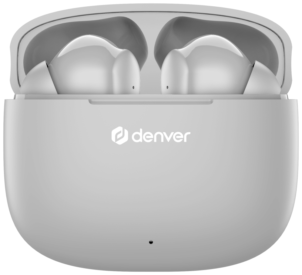 Denver TWE-48GR Auriculares True Wireless Stereo (TWS) Dentro de oído Llamadas/Música Bluetooth Gris