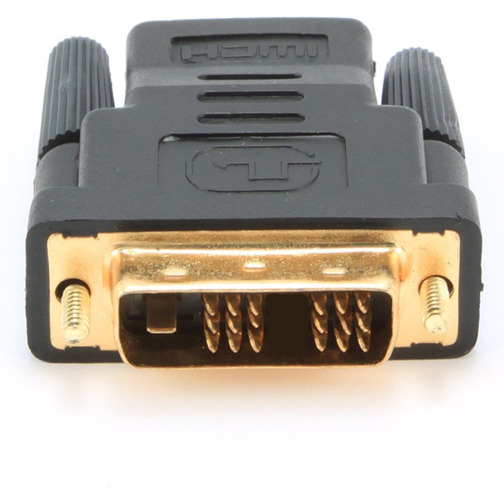 Gembird A-HDMI-DVI-2 cambiador de género para cable Negro