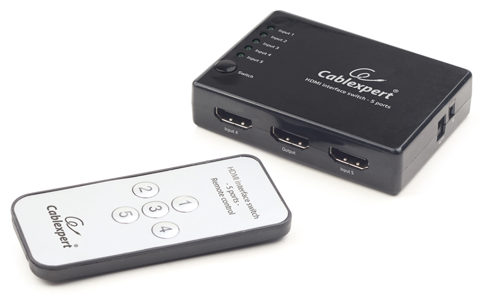 Gembird DSW-HDMI-53 interruptor de video
